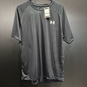 Under Armour The Tech Tee,short sleeve, crew neck,extended back hemline
